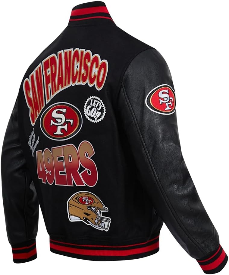 image:imagePro Standard Mens NFL Turn It Up Varsity Jacket