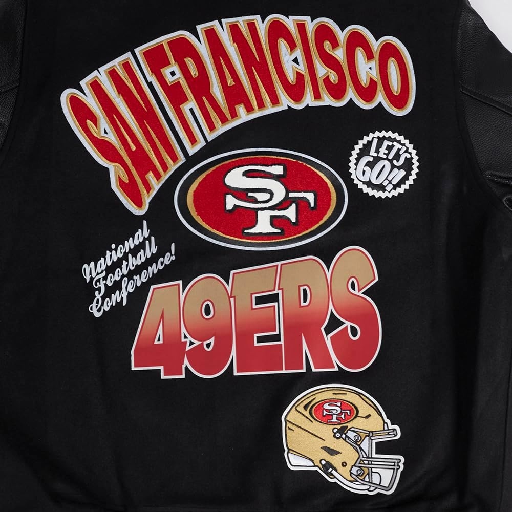 image:imagePro Standard Mens NFL Turn It Up Varsity Jacket