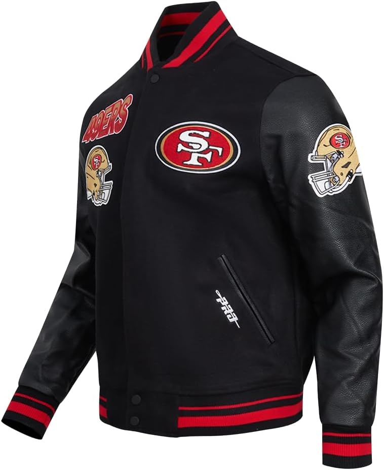 image:imagePro Standard Mens NFL Turn It Up Varsity Jacket