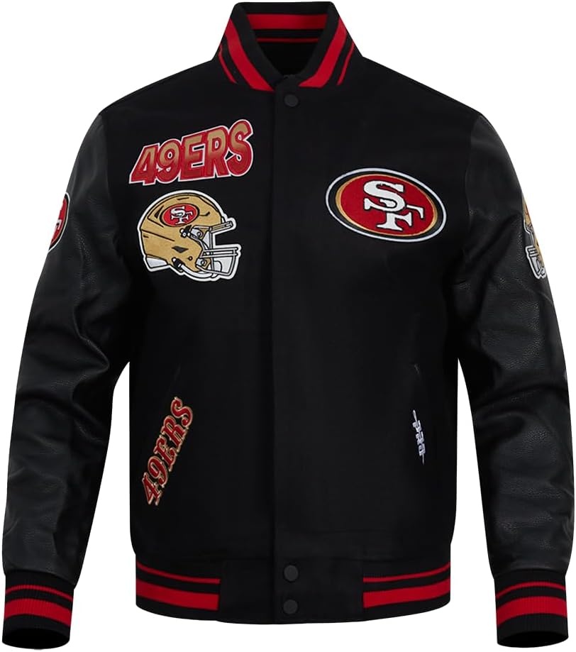 image:imagePro Standard Mens NFL Turn It Up Varsity Jacket