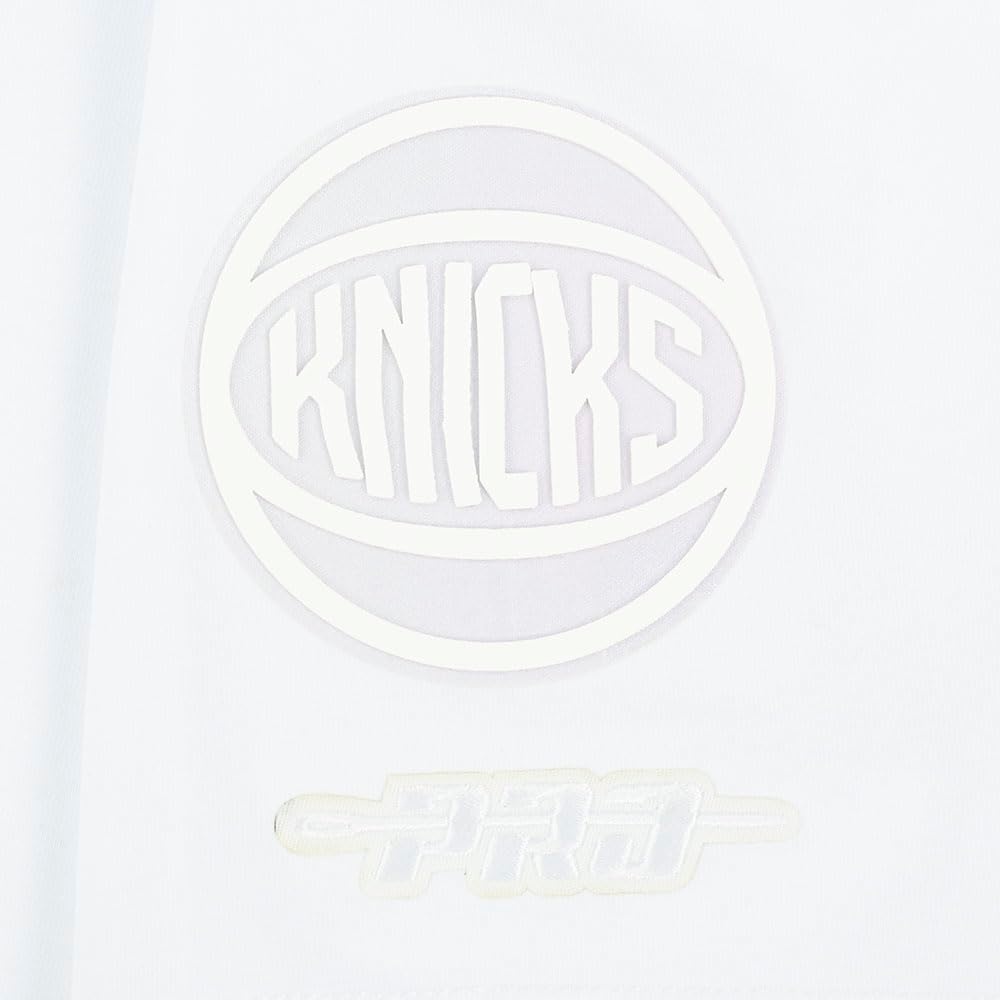 image:imagePro Standard NBA Womens Womens NBA Hologram Cotton Short Sleeve Boxy TeeWhite