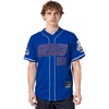 Pro Standard Mens NFL Mesh Button Down Top(Dodger Blue)