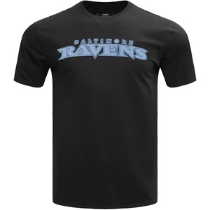 Pro Standard Mens NFL Varsity Blues Short Sleeve Tee(Black)