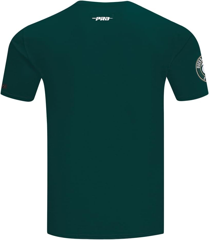 image:imageMens NBA Milwaukee Bucks Remix Avatar Cotton Short Sleeve TeeForest Green