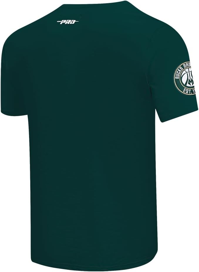 image:imageMens NBA Milwaukee Bucks Remix Avatar Cotton Short Sleeve TeeForest Green