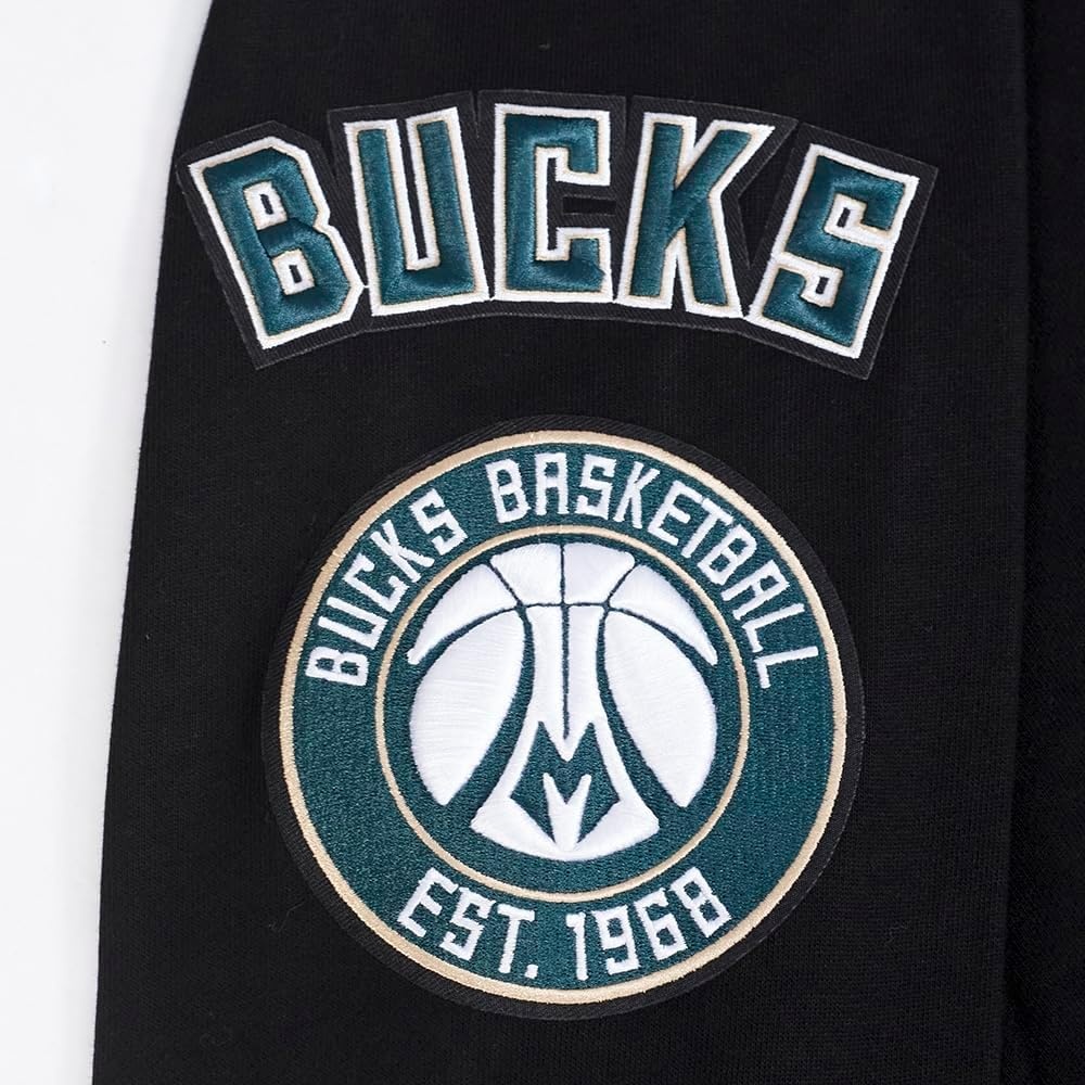 image:imagePro Standard Mens NBA Mash Up Brushed Back French Terry Pull Over HoodieBlack