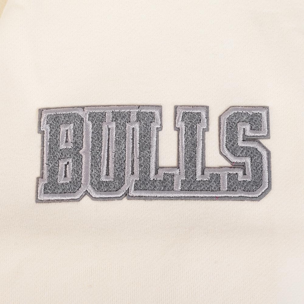 image:imagePro Standard Mens NBA Reverse French Terry Brushed Back French Terry Crewneck SweatshirtEggshell