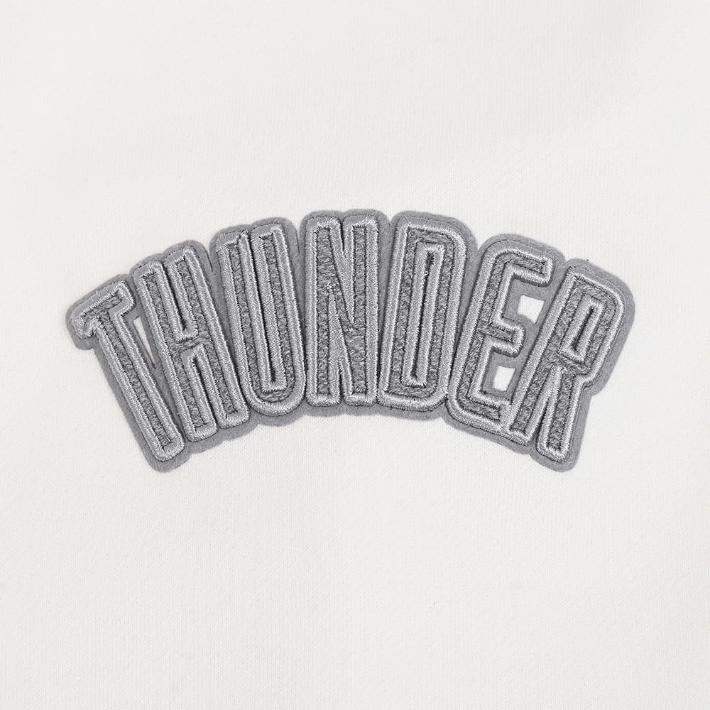 image:imagePro Standard Mens NBA Reverse French Terry Brushed Back French Terry Crewneck SweatshirtEggshell