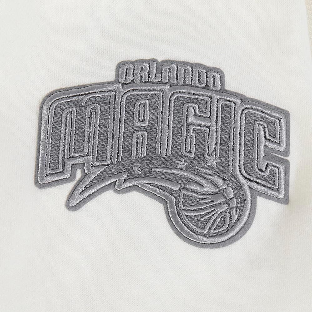 image:imagePro Standard Mens NBA Reverse French Terry Brushed Back French Terry Crewneck SweatshirtEggshell