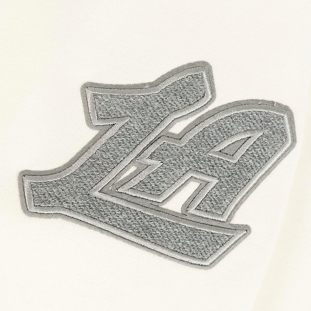 image:imagePro Standard Mens NBA Reverse French Terry Brushed Back French Terry Crewneck SweatshirtEggshell