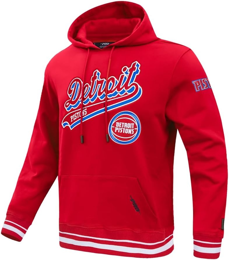 image:imagePro Standard Mens NBA Script Tail Brushed Back French Terry Pull Over HoodieTeam Color