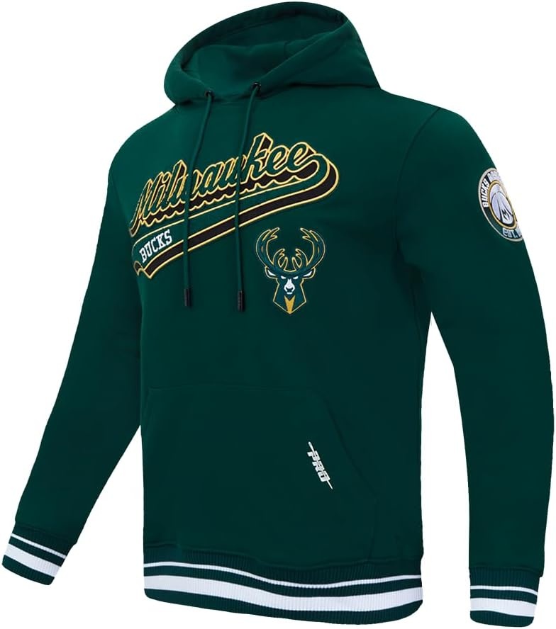 image:imagePro Standard Mens NBA Script Tail Brushed Back French Terry Pull Over HoodieTeam Color
