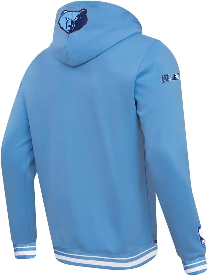 image:imagePro Standard Mens NBA Script Tail Brushed Back French Terry Pull Over HoodieTeam Color