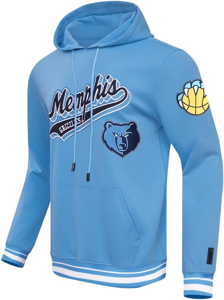 image:imagePro Standard Mens NBA Script Tail Brushed Back French Terry Pull Over HoodieTeam Color