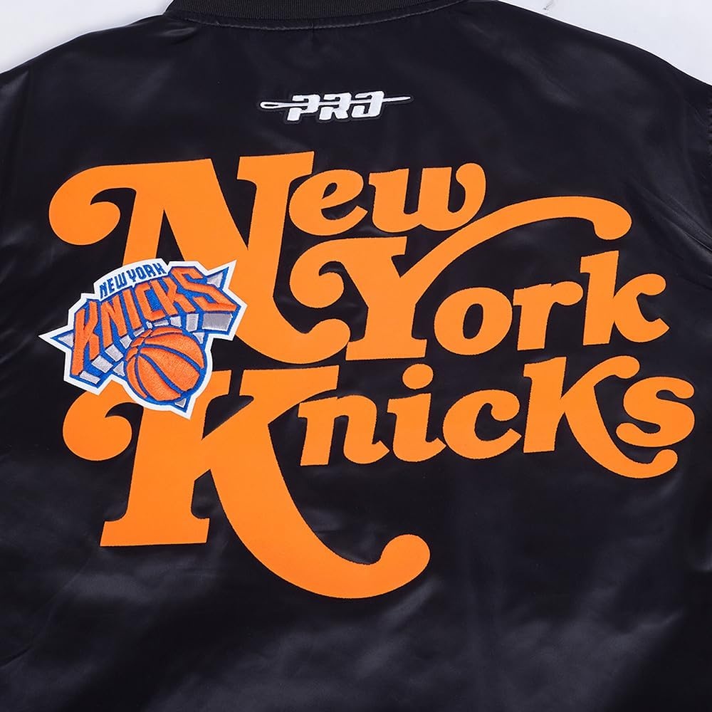 image:imagePro Standard Mens NBA Souvenir Satin JacketBlack