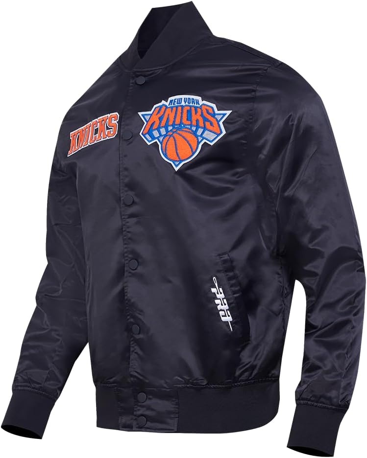 image:imagePro Standard Mens NBA Souvenir Satin JacketBlack
