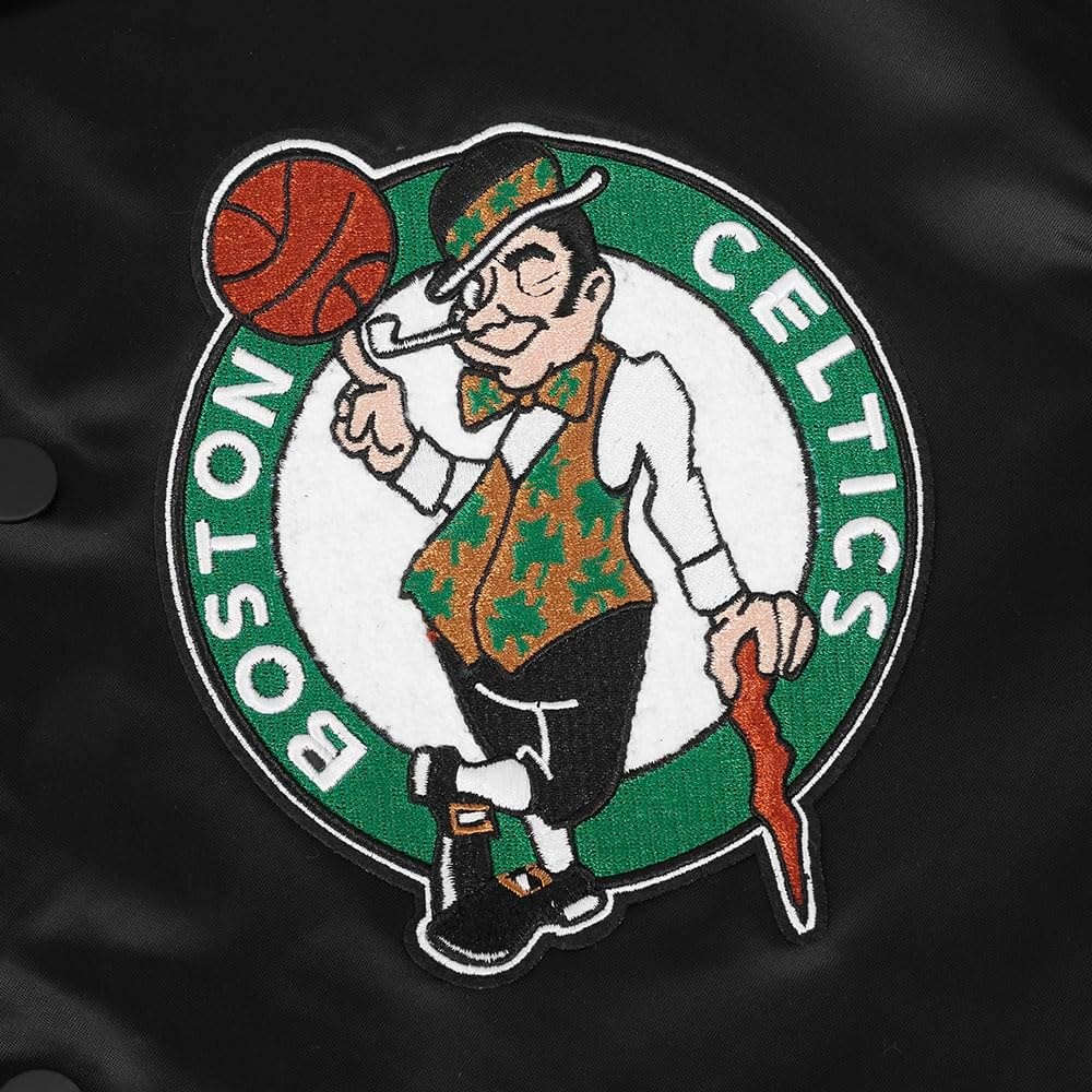 image:imagePro Standard Mens NBA Souvenir Satin JacketBlack