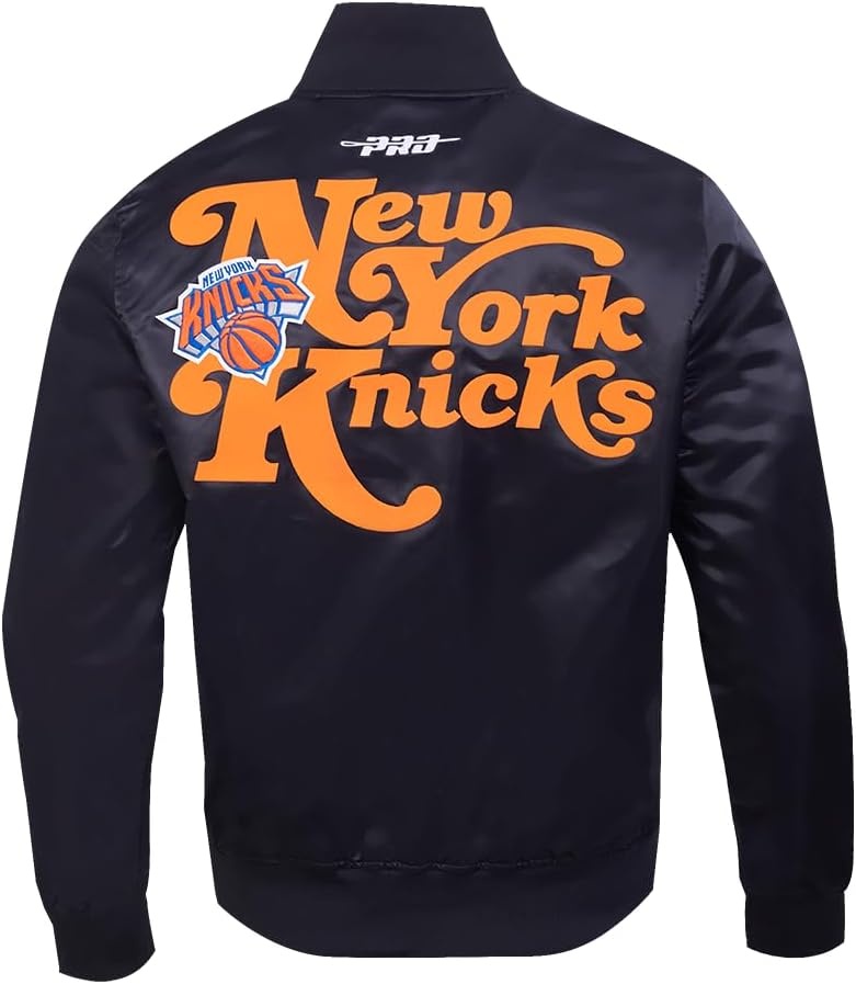 image:imagePro Standard Mens NBA Souvenir Satin JacketBlack