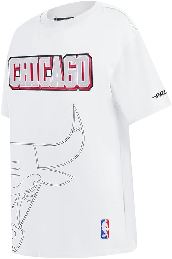 image:imagePro Standard NBA Womens Womens NBA Sheer Influence Boyfriend Fit TeeWhite