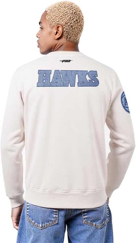 image:imagePro Standard NBA mens Mens Nba Varsity Blues Brushed Back French Terry Crewneck SweatshirtLinen