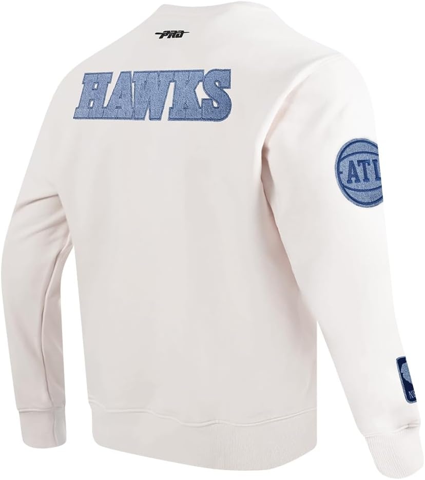 image:imagePro Standard NBA mens Mens Nba Varsity Blues Brushed Back French Terry Crewneck SweatshirtLinen