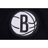 Pro Standard Mens NBA Script Tail Brushed Back French Terry Pull Over Hoodie(Black/Gray)