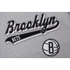 Pro Standard Mens NBA Script Tail Brushed Back French Terry Pull Over Hoodie(Heather Gray/Black)