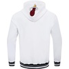 Pro Standard Mens NBA Script Tail Brushed Back French Terry Pull Over Hoodie(White/Black)
