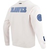 Pro Standard NBA mens Mens Nba Varsity Blues Brushed Back French Terry Crewneck Sweatshirt(Linen)