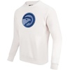 Pro Standard NBA mens Mens Nba Varsity Blues Brushed Back French Terry Crewneck Sweatshirt(Linen)