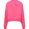 Pro Standard NBA womens Womens Nba Classic Triple Pink Brushed Back French Terry Crewneck Sweatshirt(Beetroot Purple)