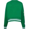 Pro Standard NBA womens Womens Nba Mash Up Brushed Back French Terry Crewneck Sweatshirt(Kelly Green)