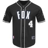Pro Standard Loose Mens Mens NBA San Antonio Spurs Classic Mesh Player Name and Number Poly Mesh Button Down Mesh Top(Black)