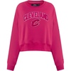 Pro Standard Womens NBA Classic Triple Pink Sweatshirt(Beetroot Purple)