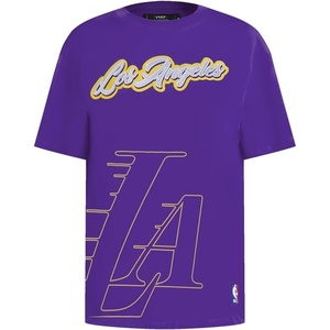 Pro Standard NBA Womens Womens NBA Sheer Influence Boyfriend Fit Tee(Purple)