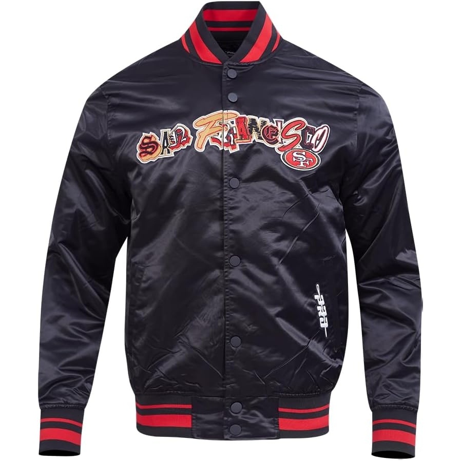 image:imagePro Standard Mens NFL City Signature Leather Jacket