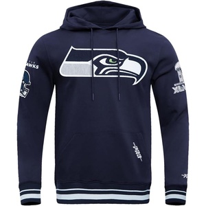 Pro Standard Mens NFL Mash Up Brushed Back French Terry Pull Over Hoodie