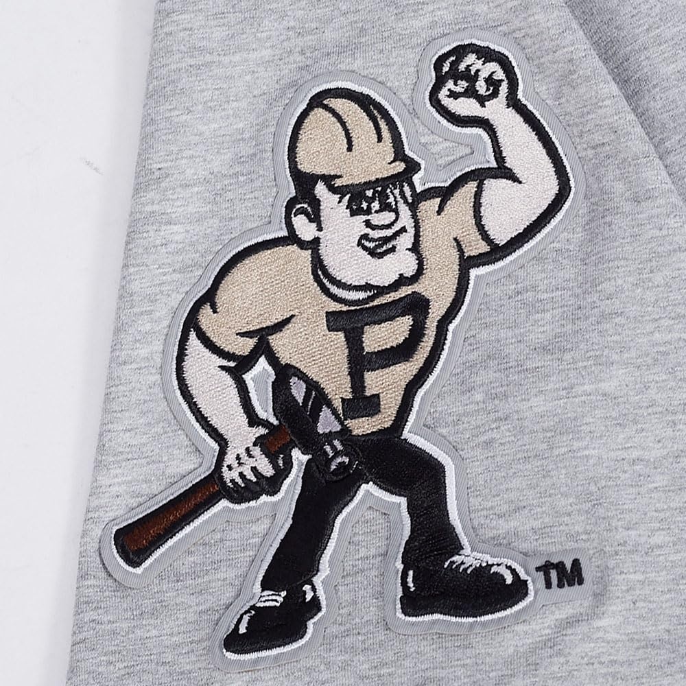 image:imagePro Standard Mens Purdue University Classic Chenille Short Sleeve Tee Heather Grey S