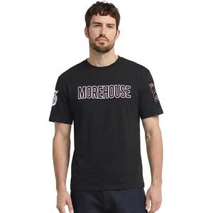 Pro Standard Mens Morehouse College Classic Chenille Short Sleeve Tee Black M