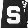 Pro Standard Mens Michigan State University Classic Chenille Short Sleeve Tee Black XL