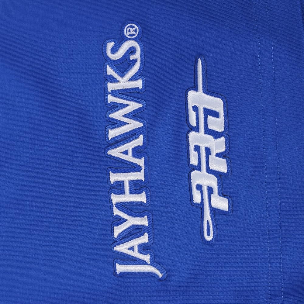 image:imagePro Standard Mens University of Kansas Classic Chenille Short Sleeve Tee Royal Blue S