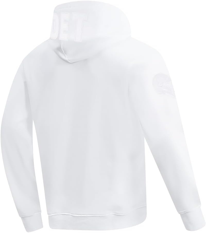 image:imageMens NFL Out Cotton Double Knit Pull Over HoodieWhite