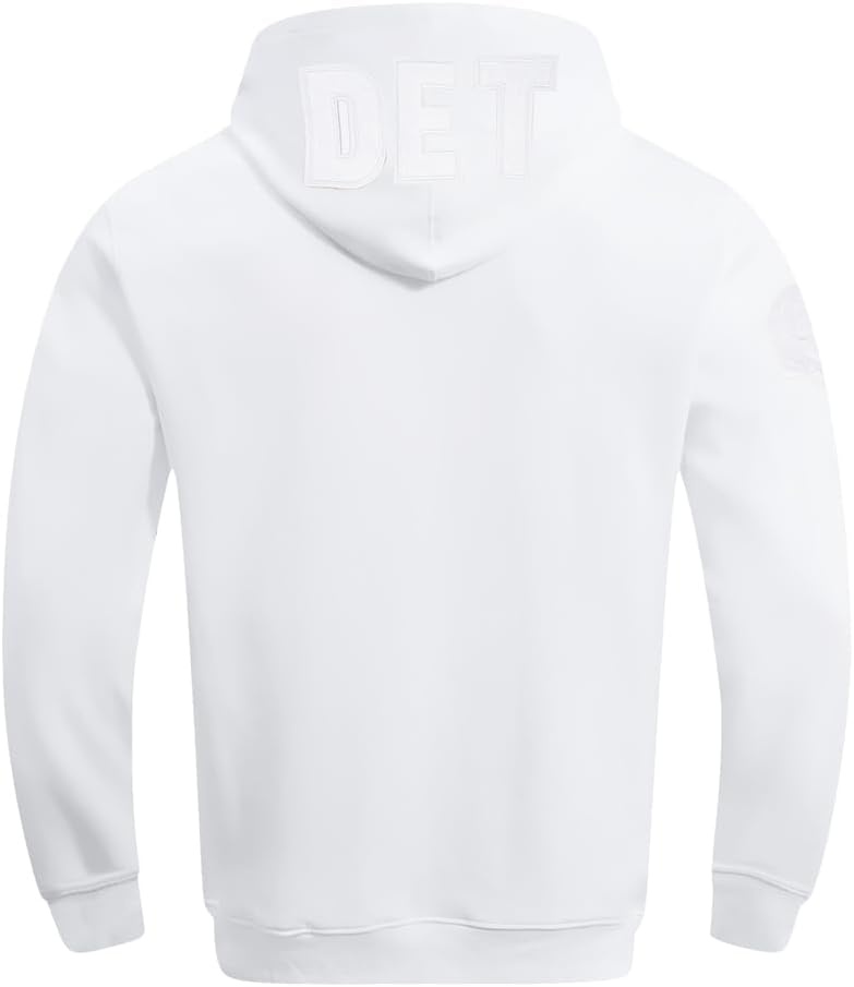 image:imageMens NFL Out Cotton Double Knit Pull Over HoodieWhite