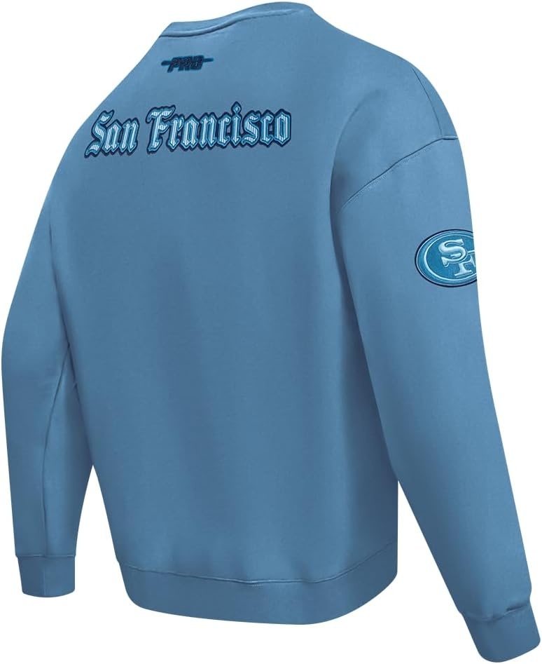 image:imagePro Standard Mens NFL Country Club Fleece Crewneck SweatshirtBlue