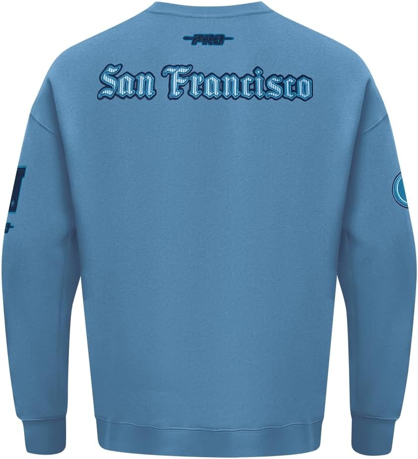 image:imagePro Standard Mens NFL Country Club Fleece Crewneck SweatshirtBlue