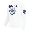 Pro Standard Mens NFL Country Club Fleece Crewneck Sweatshirt(White)