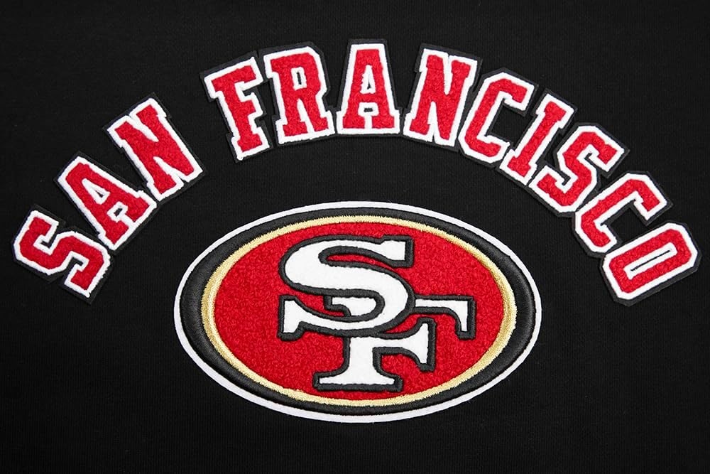 image:imagePro Standard Womens NFL Classic Chenille Brushed Back French Terry Crewneck Sweatshirt