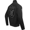 Pro Standard Men’s Black Las Vegas Raiders Paint The City Twill Full-Zip Jacket