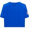 Pro Standard Womens NFL Mash Up Cotton Single Jersey Short Sleeve Boxy Tee(Royal Blue)