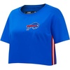 Pro Standard Womens NFL Mash Up Cotton Single Jersey Short Sleeve Boxy Tee(Royal Blue)